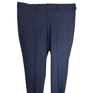 J.M. Haggar classic‎ fit pants 38x30 Dark Dusty Blue